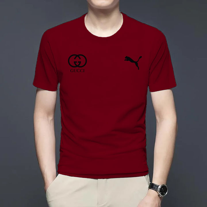 Gaccu Brand New Stylish Casual T-Shirt for men - New Puma Desing Digital printed Boys T-shirt/ Tshirt For Men/ T-shirt