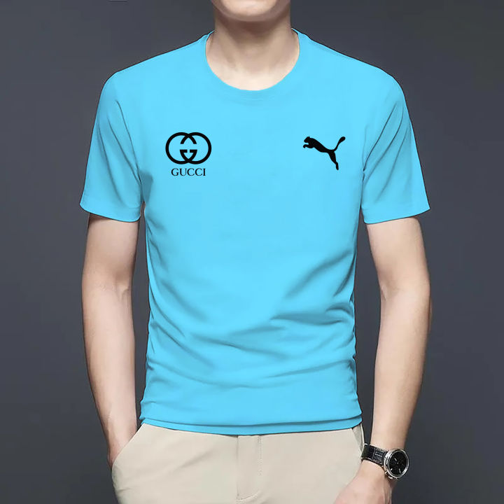 Gaccu Brand New Stylish Casual T-Shirt for men - New Puma Desing Digital printed Boys T-shirt/ Tshirt For Men/ T-shirt